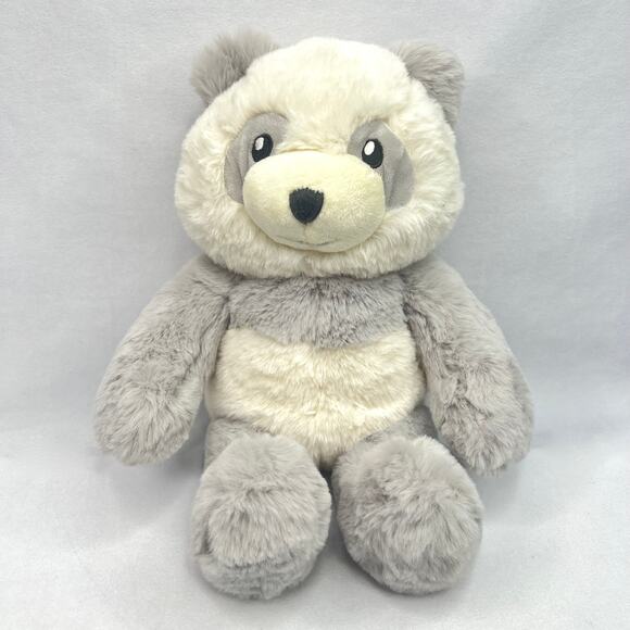 Vermont Teddy Bear Company Cuddle Cub Panda Grey/White - Picture 1 of 12